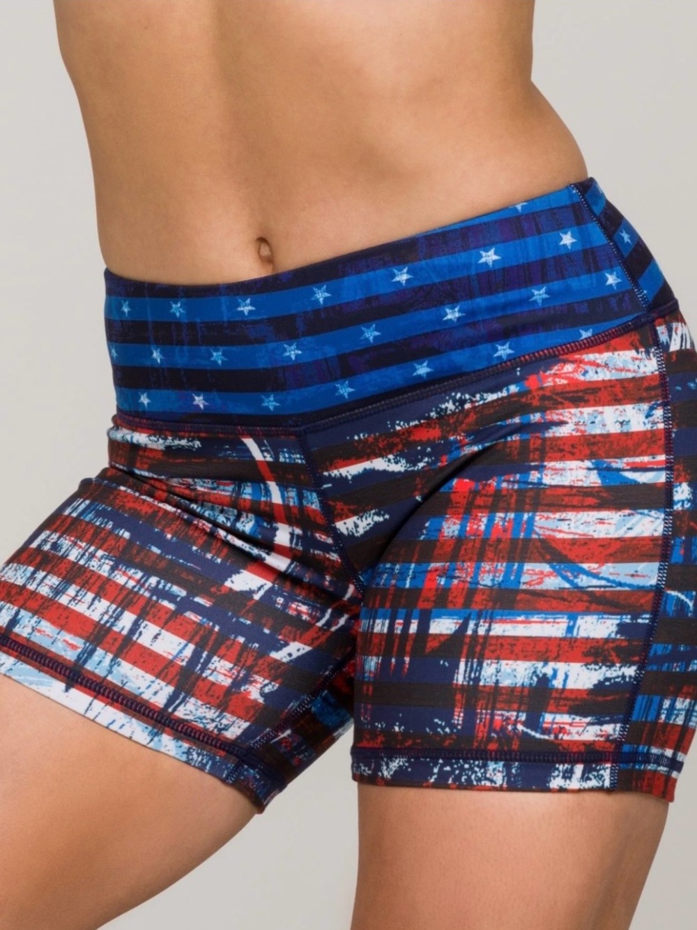 IAB MFG Shorts Patriotic Design Size Small